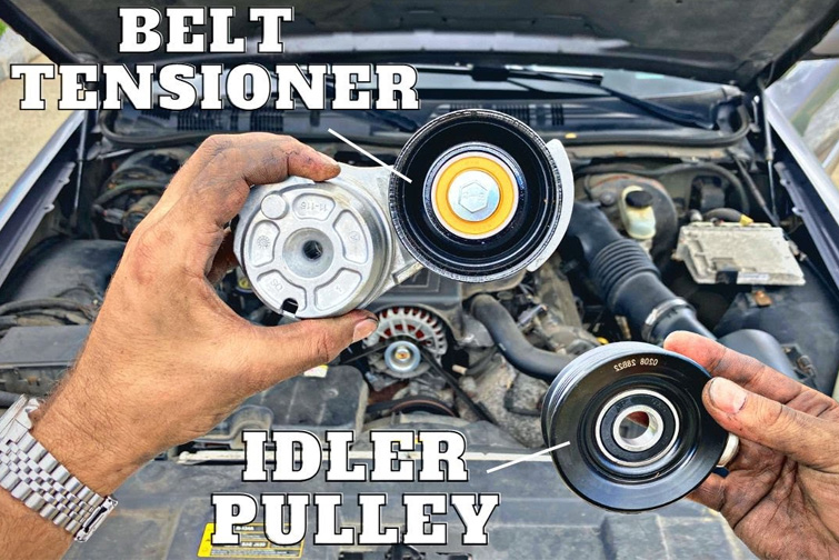 What is an Idler Pulley Belt Tensioning?