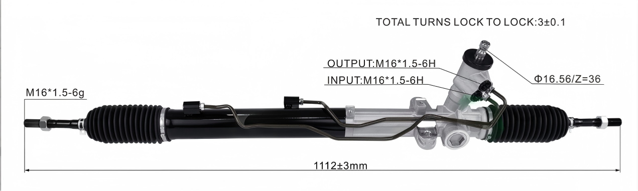  KIA  Steering Rack(RHD)