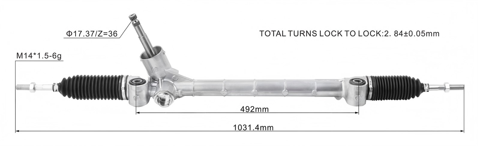 YX8882 MARUTI SUZUKI Steering Rack(LHD)