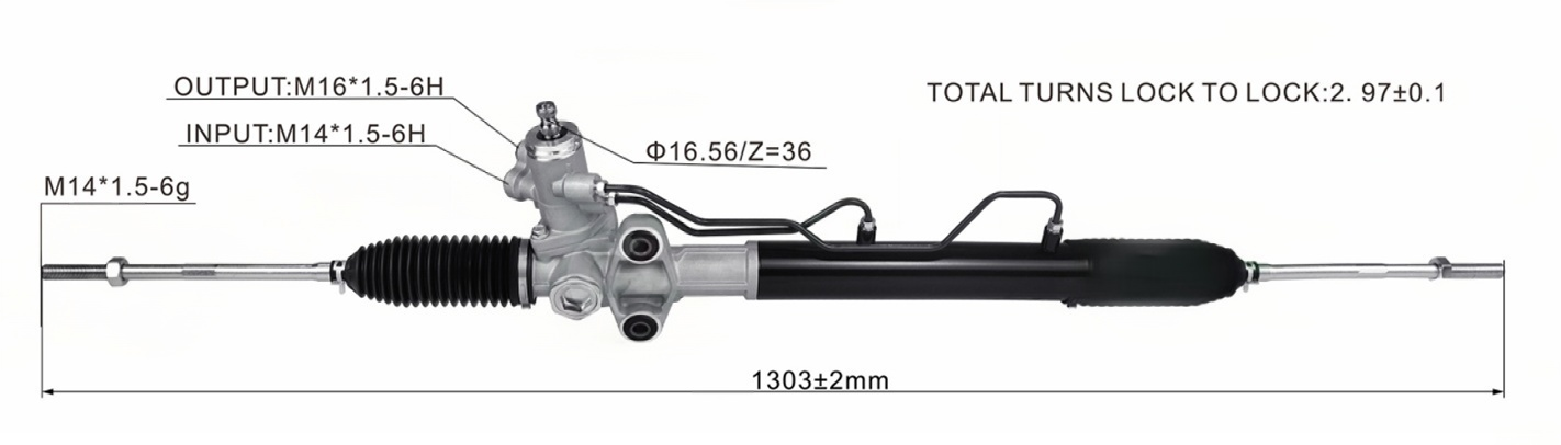  HYUNDAI  Steering Rack(LHD)