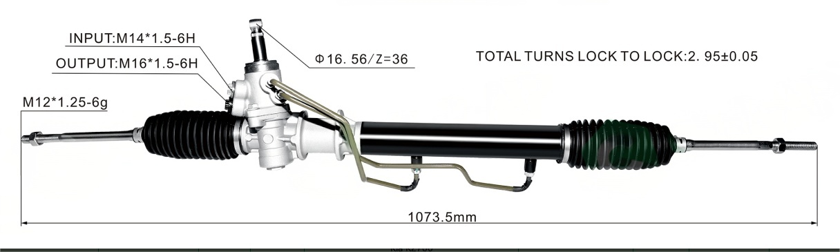  HYUNDAI  Steering Rack(RHD)