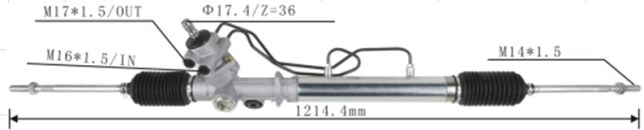 DS130118 44200-28320   Steering Rack(RHD)