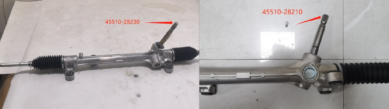 DS130434 45510-28220   Steering Rack(RHD)