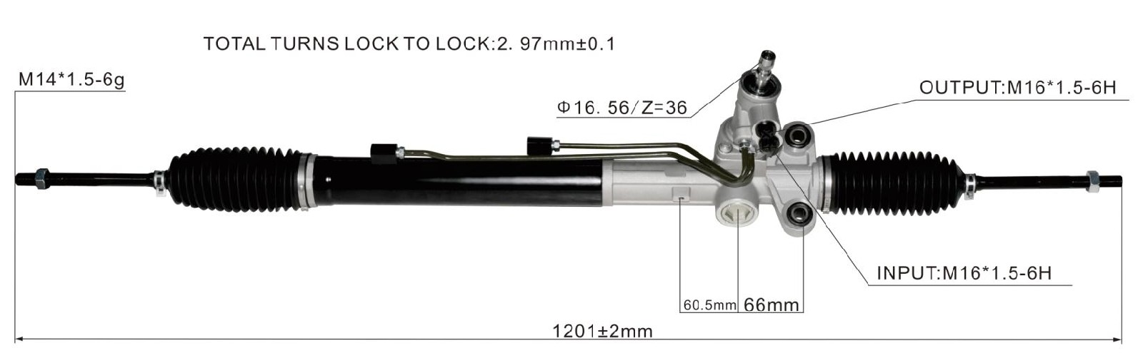 DS131199   Steering Rack(LHD)