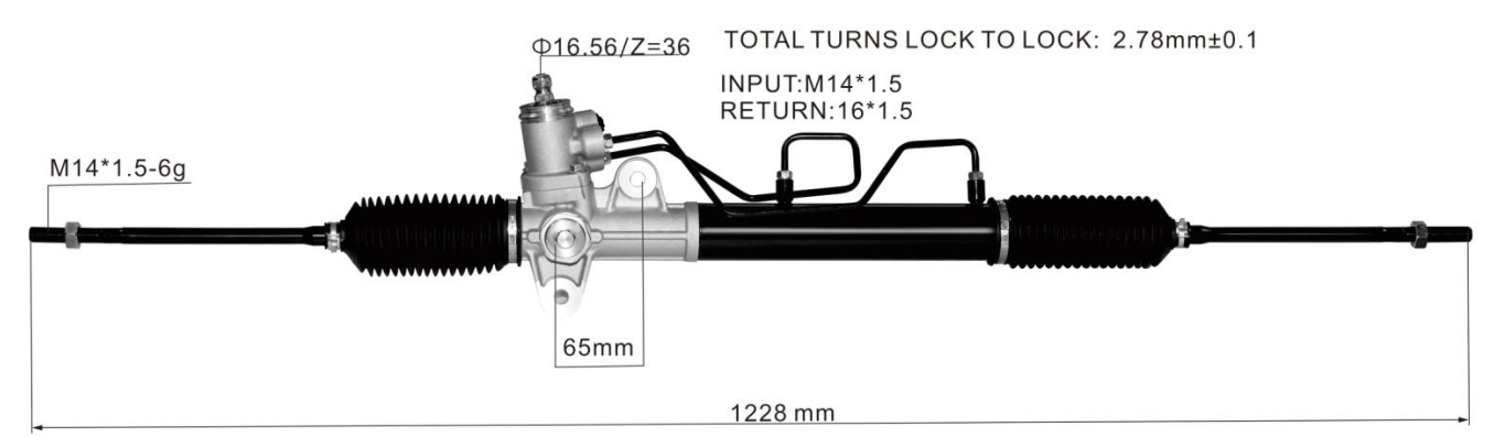 DS131179   Steering Rack(LHD)