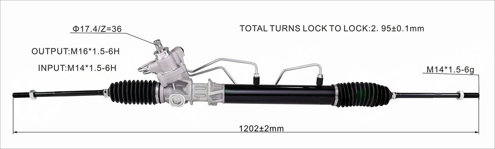 DS131605-A   Steering Rack(LHD)