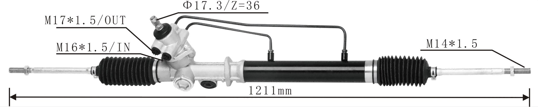 DS130377 44250-0B080 DS130170   Steering Rack(LHD)