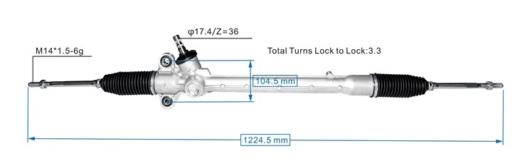 DS130857   Steering Rack(RHD)