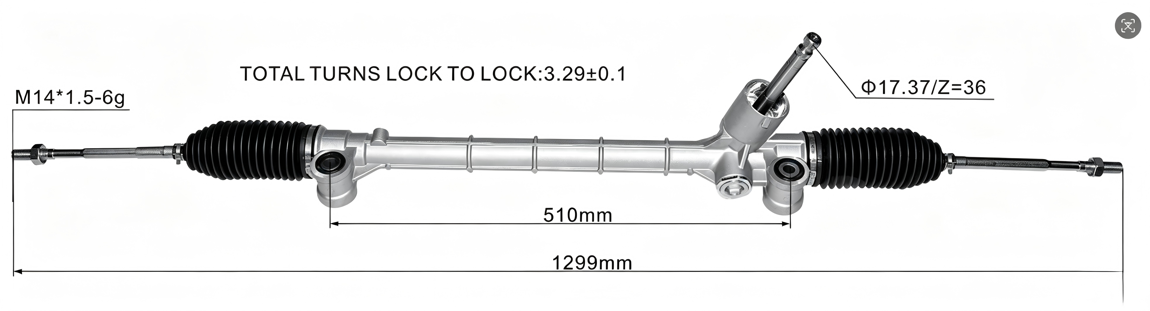 DS131474   Steering Rack(RHD)