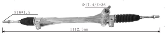 DS130113 45510-42150 45510-42140   Steering Rack(RHD)