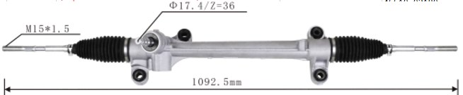 DS130589-(M15) 4551012451   Steering Rack(LHD)
