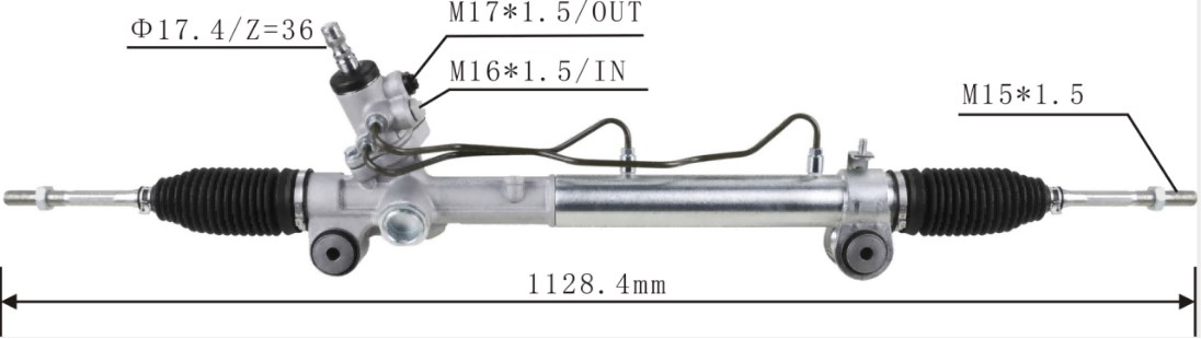 DS130076 44200-33350 44250-33410 44250-06150   Steering Rack(LHD)