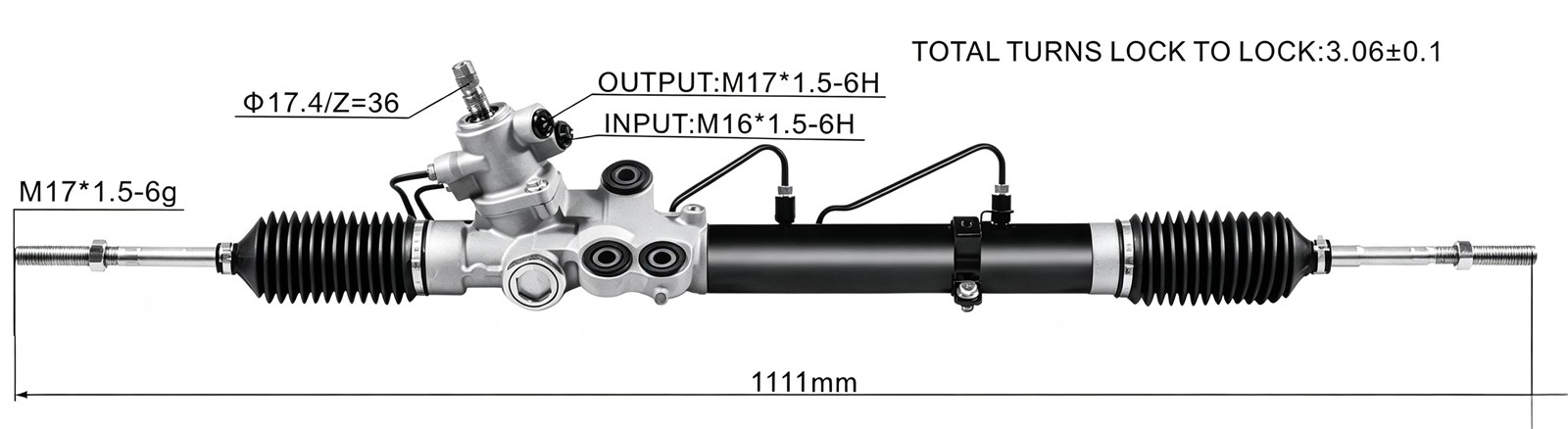 DS132068-A 44200-26321 44250-26101 44250-26220   Steering Rack(RHD)