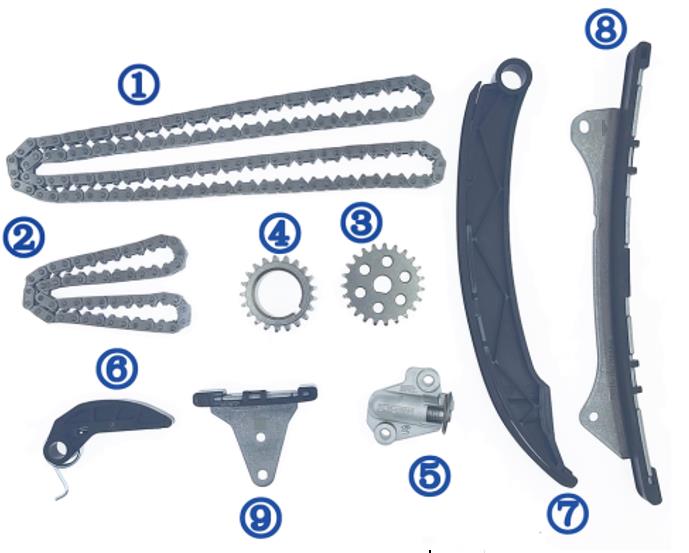 F4J16ZS5JT Timing Chain Kit(9Sets)