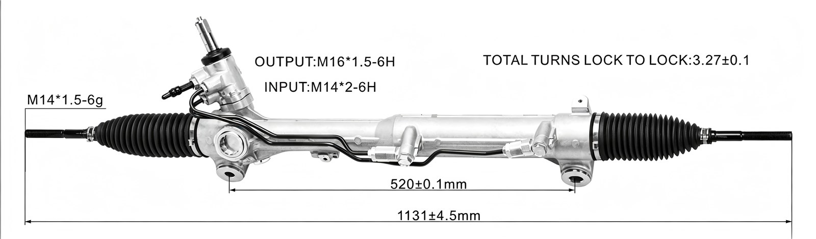 DS131720-A UC2A32110D SR5869 UC2A-32-110D FORD Steering Rack(RHD)