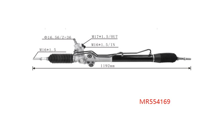 DS130141 MR374891 4410A140 MITSUBISHI  Steering Rack(RHD)