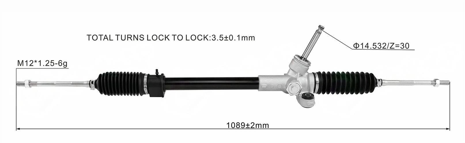 DS131732-A YX9151   Steering Rack(RHD)